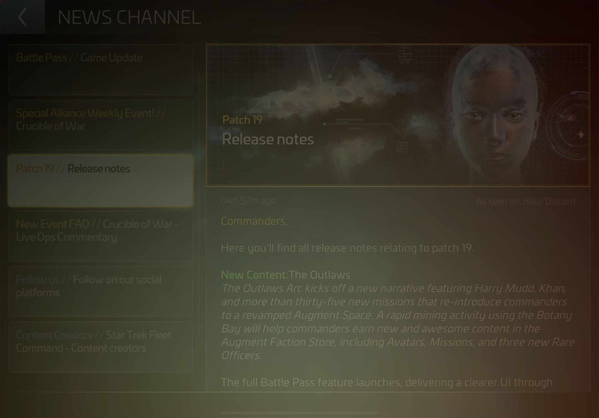 STFC Battle Pass and Patch 19 1337wiki